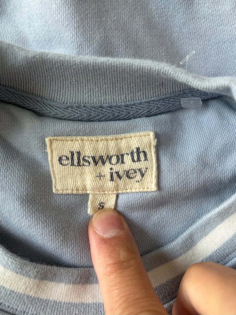 Ellsworth + Ivey Blue THE PLAYERS Goldman Crewneck Pullover Sweatshirt, Size: S
